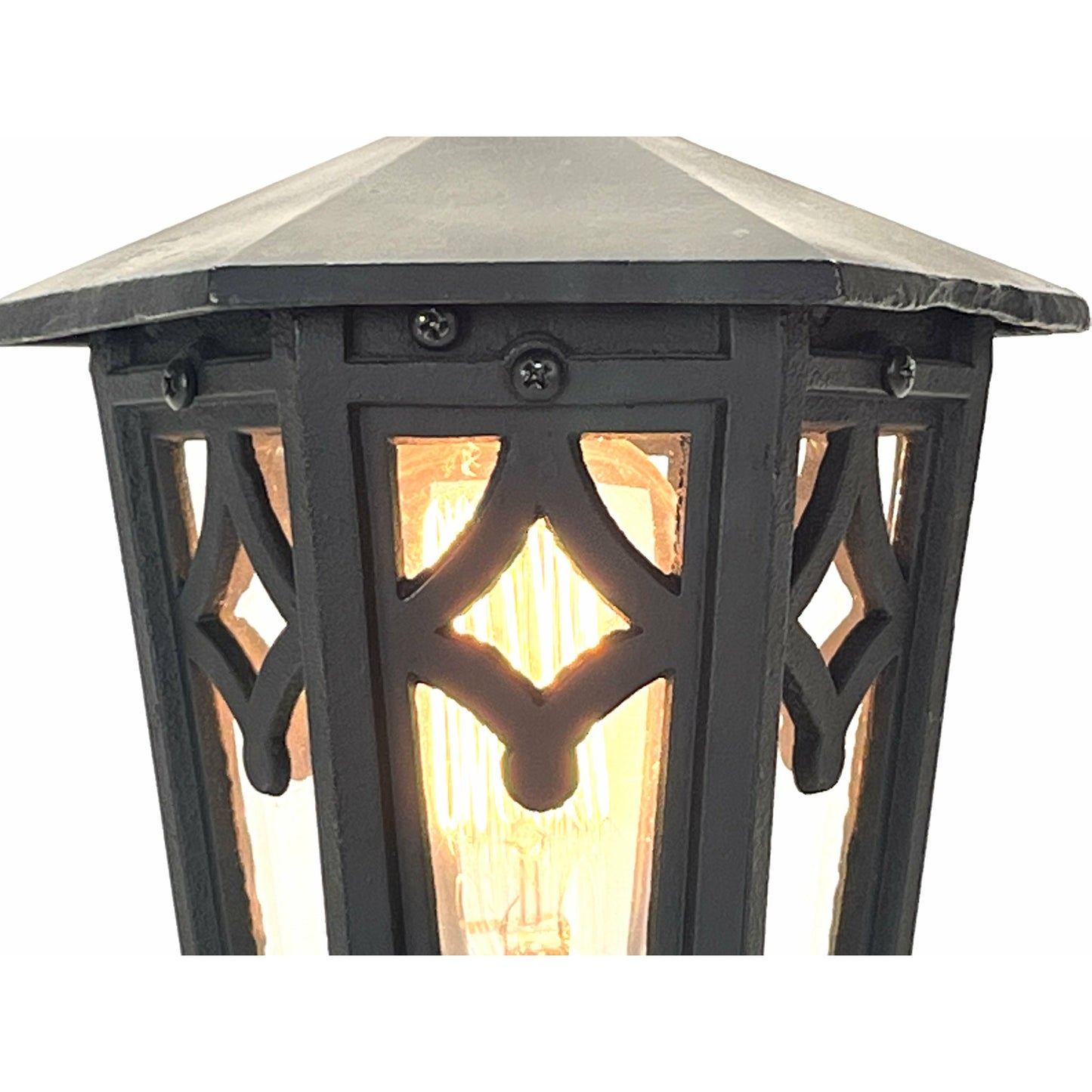 Black Outdoor Porch or Post Lantern #1880