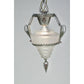 Art Deco Pendant Gill “Modernique” with Frosted Shade #2069