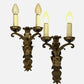 Pair Neo-Baroque Sconces in Bronze #2234