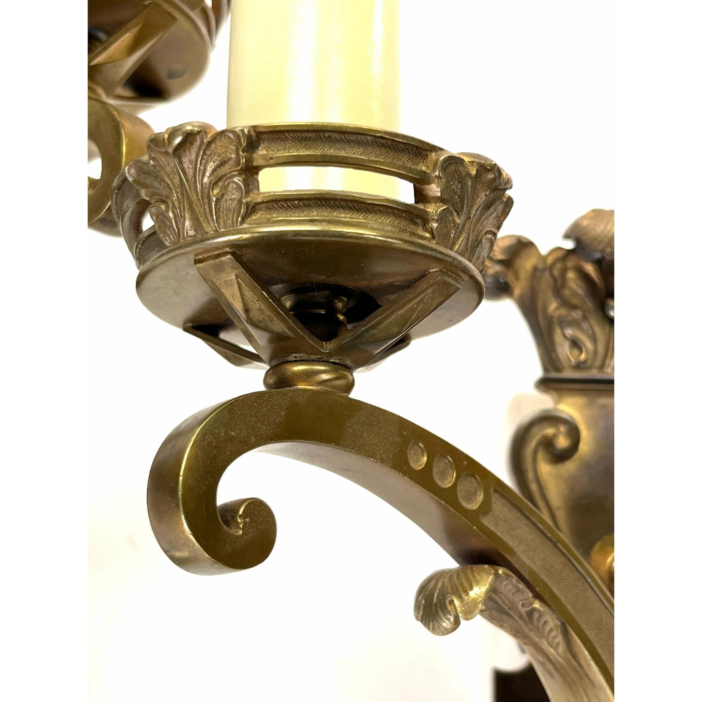 Pair Neo-Baroque Sconces in Bronze #2234