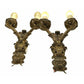 Pair Neo-Baroque Sconces in Bronze #2234