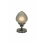 Bullet Shaped Wheel Cut Shade with Nickel Fixture #2074