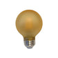 LED 2.5" Painted Globe Bulb, Gold or Amber 5.5w