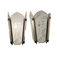 Pair  Art Deco "Bauhaus" Wall Sconces #2365