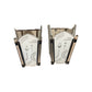 Pair  Art Deco "Bauhaus" Wall Sconces #2365