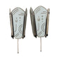 Pair  Art Deco "Bauhaus" Wall Sconces #2365