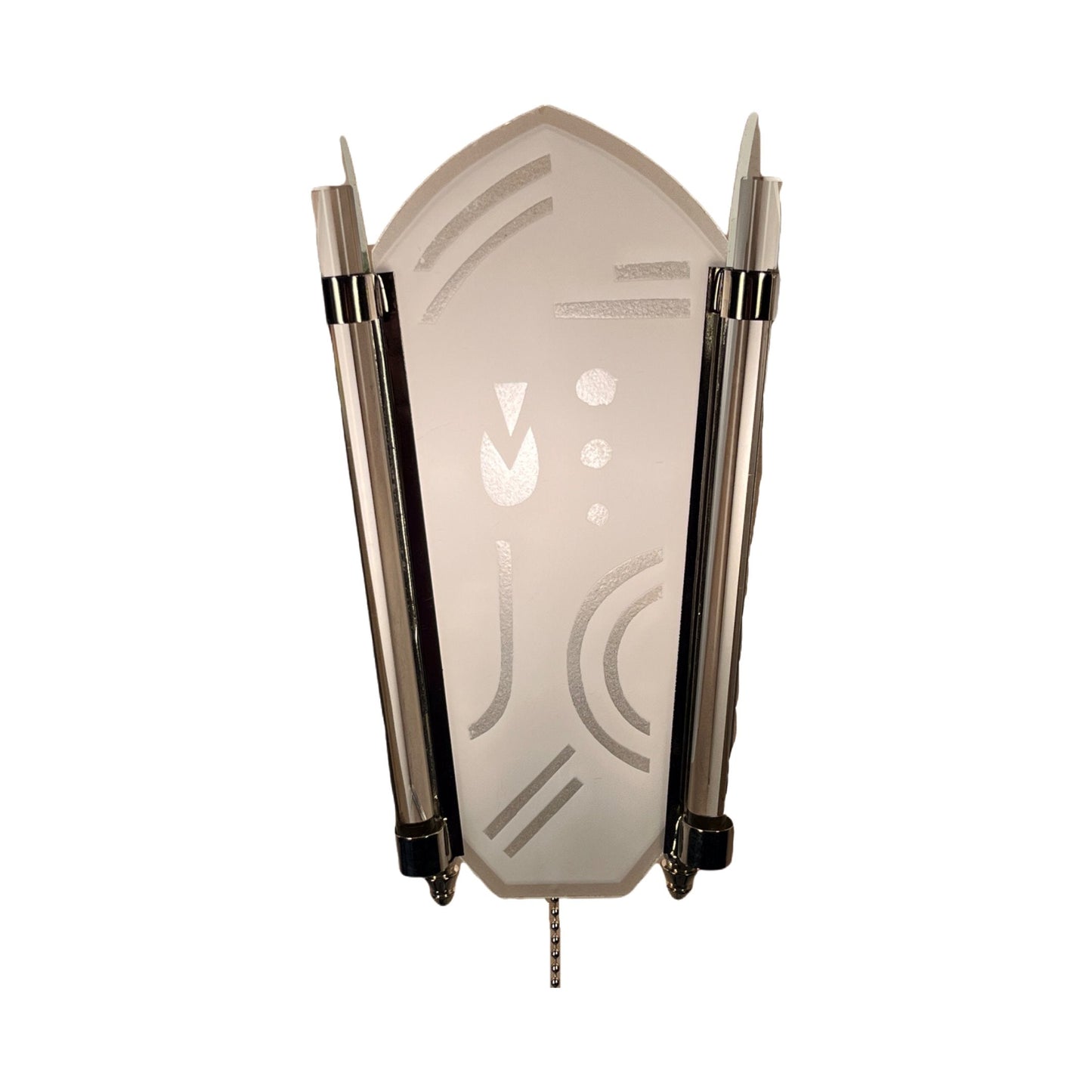 Pair  Art Deco "Bauhaus" Wall Sconces #2365