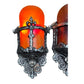 Pair of 1920s Spanish Revival Sconces with Original Bakelite Shades #2354