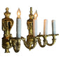 Cast Brass Sconces ca 1910