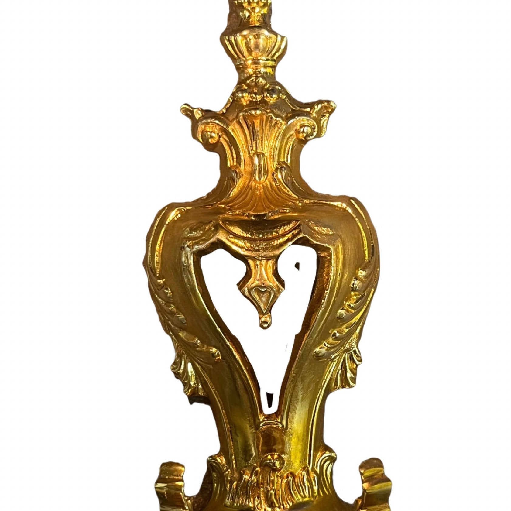 Cast Brass Sconces ca 1910