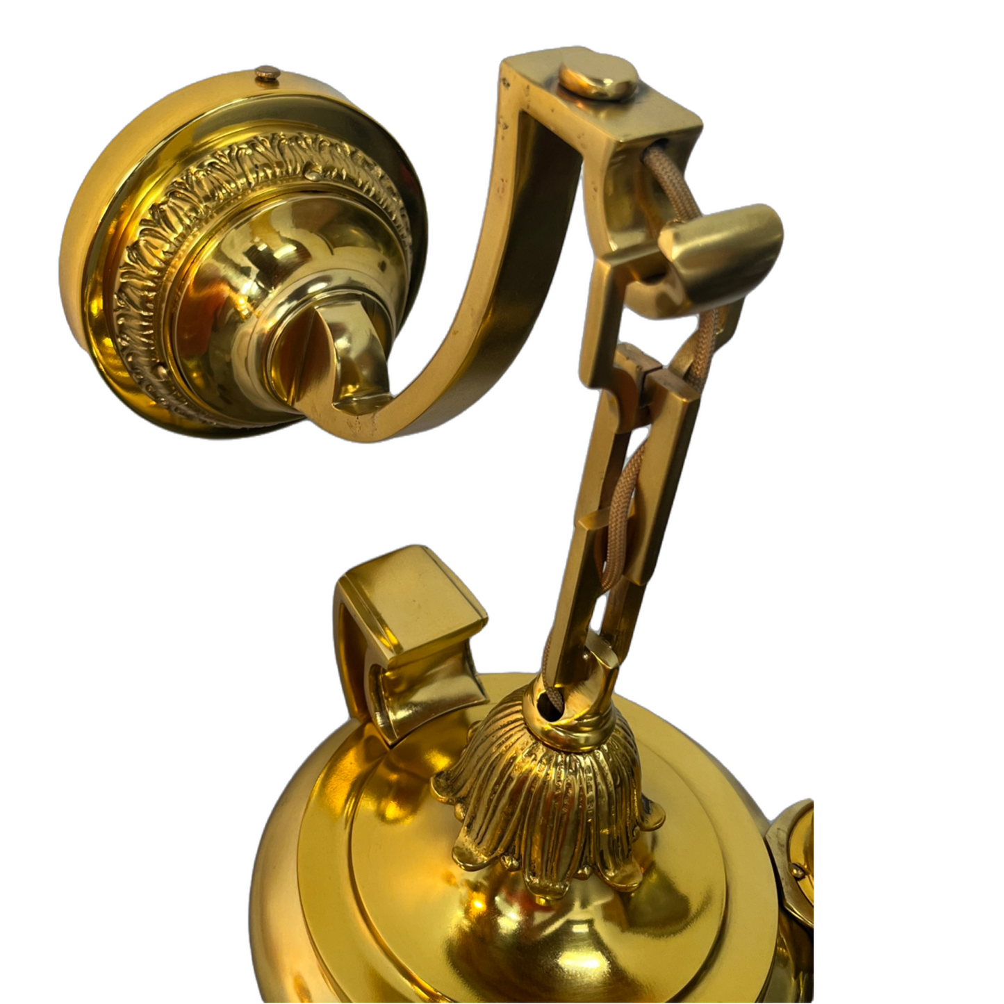 Solid Brass Oilpot Sconces