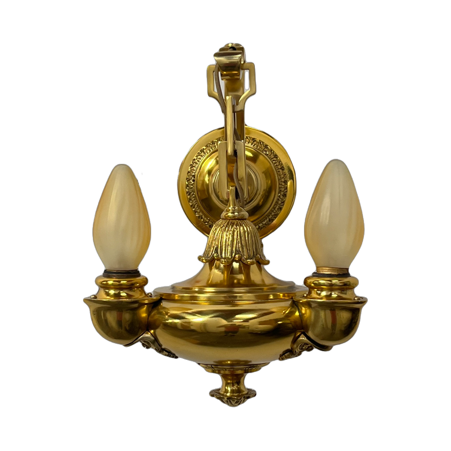 Solid Brass Oilpot Sconces