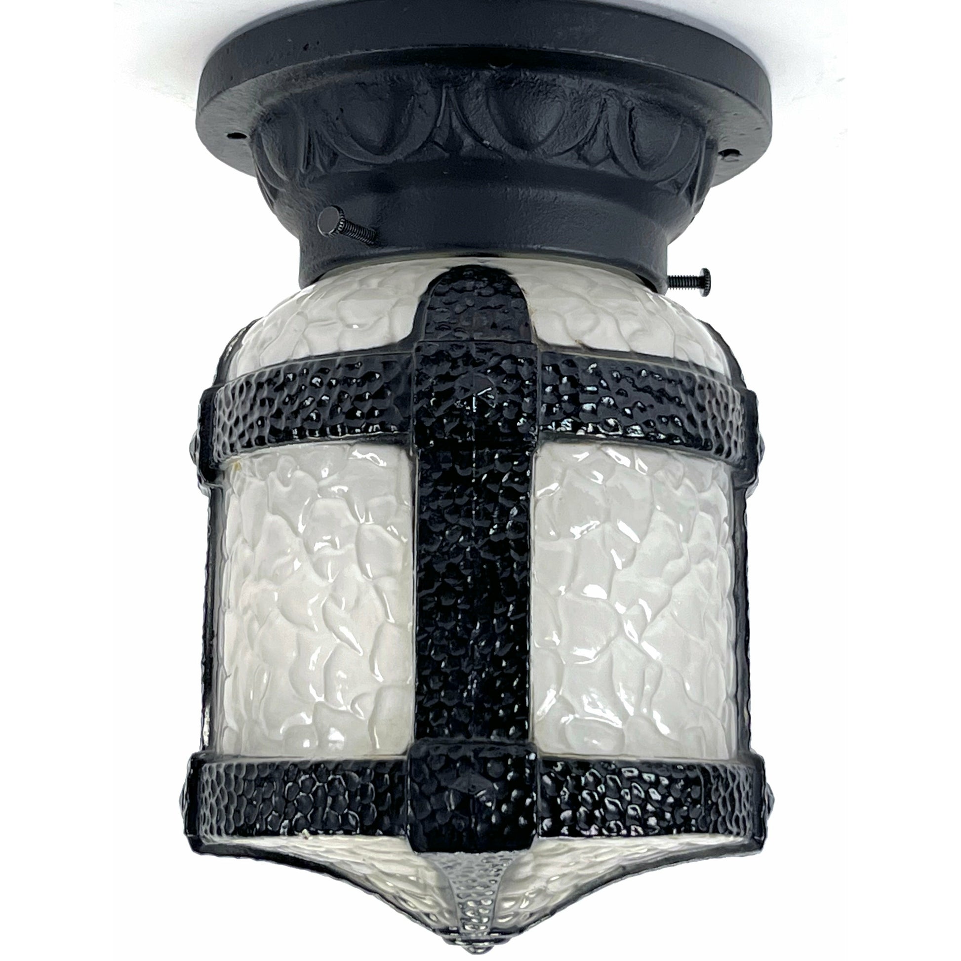 1910 Porch Light with Vintage Shade