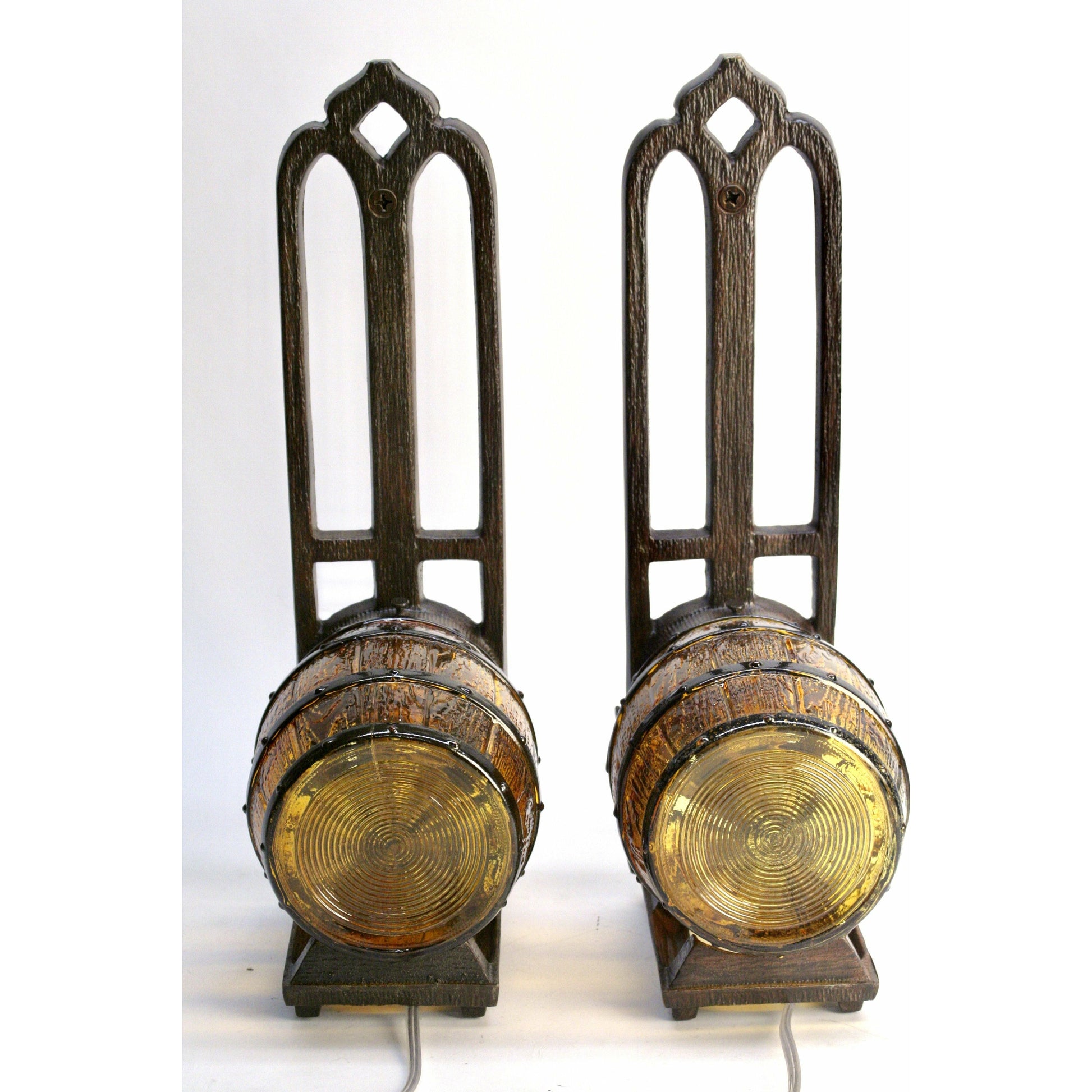 Vintage Sconces Keg Tavern Bar Beer Wine Cellar