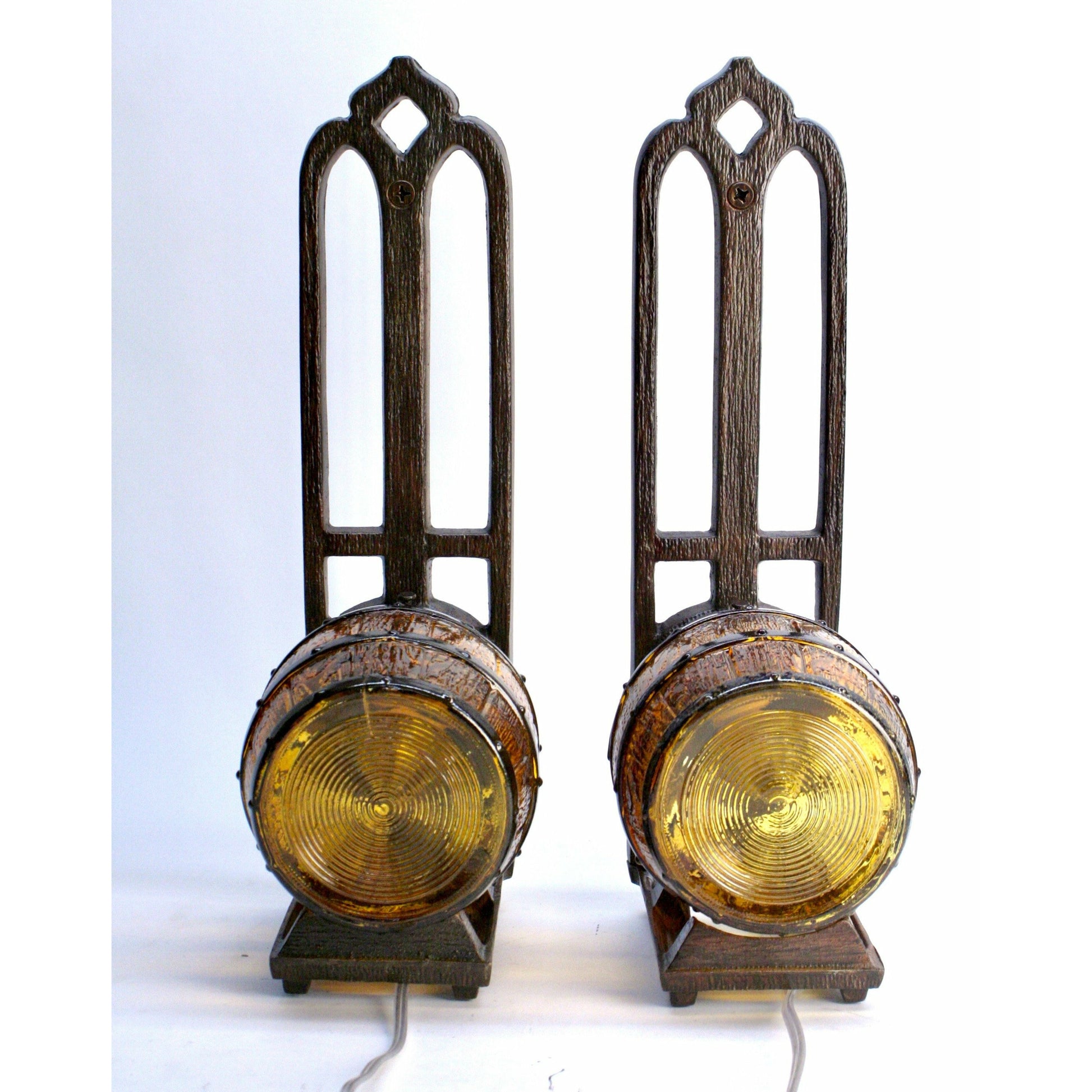 Vintage Sconces Keg Tavern Bar Beer Wine Cellar