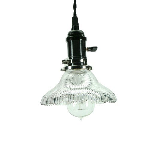 Holophane Pendant with Black Socket (Five Available) #2086