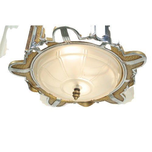 MidWest Lighting "Empire" Art Deco Chandelier #2216