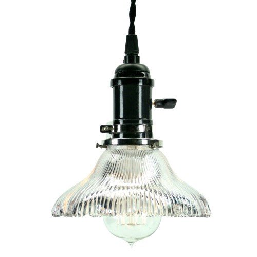 Holophane Pendant with Black Socket (Five Available) #2086